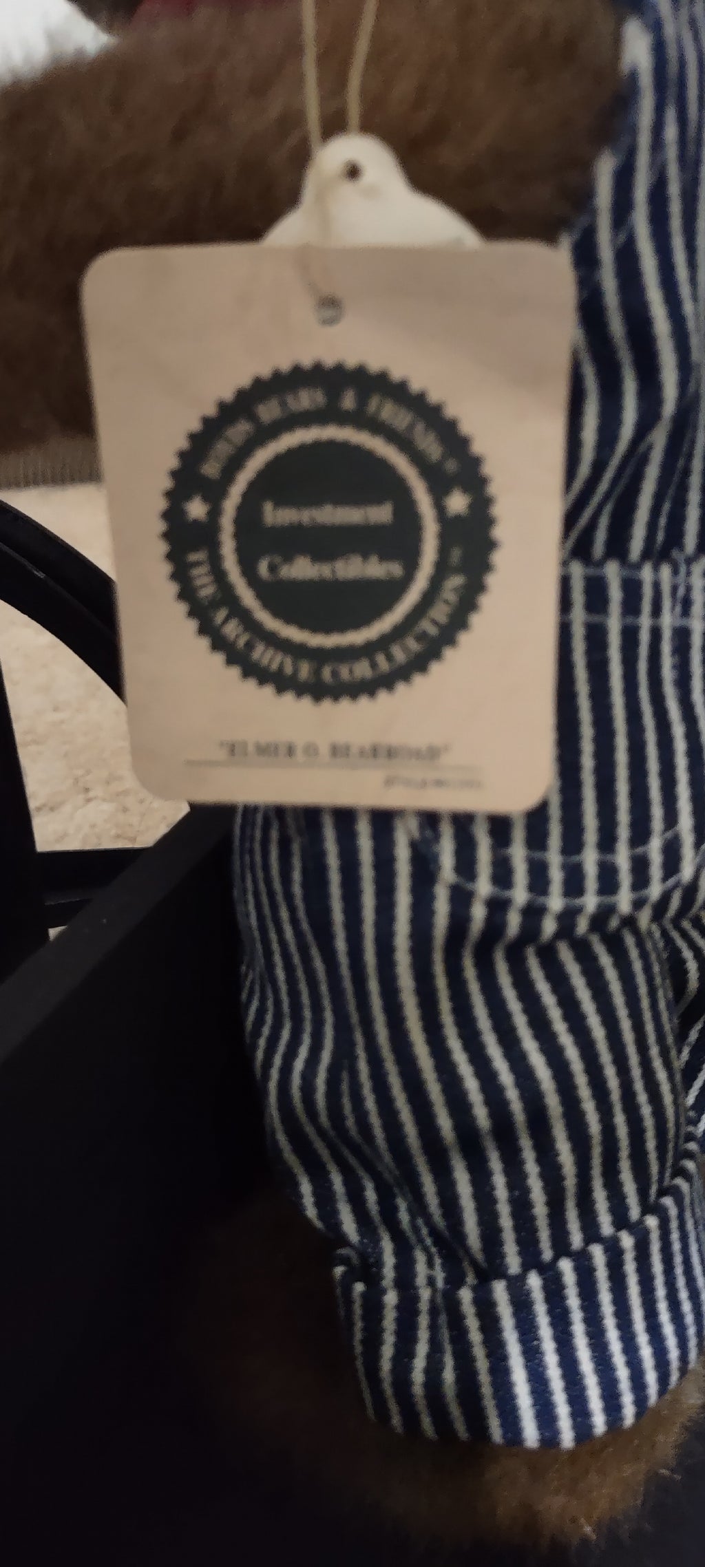 Steambeary the engineer on his Baker Steam Engine