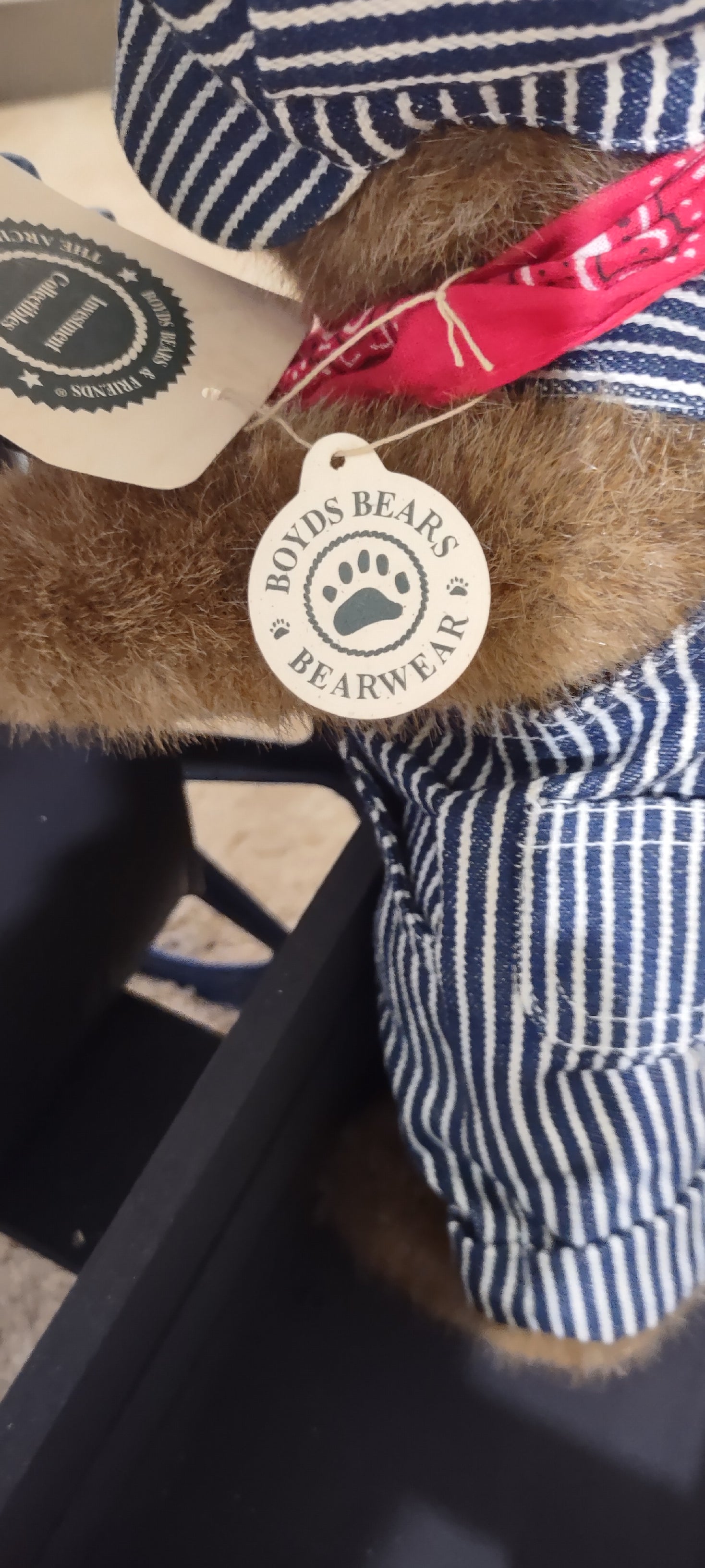 Steambeary the engineer on his Baker Steam Engine